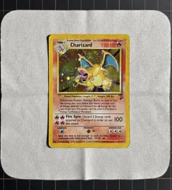 Base Set 2 Charizard 4/130 Pokemon TCG Vintage WOTC - Heavily Played - Image 2