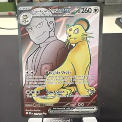 Pokemon TCG Team Rocket's Persian ex - 219/182 - SV10: Destined Rivals (DRI) NM - Image 1
