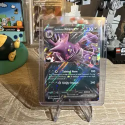 Pokemon TCG Team Rocket's Nidoking ex 119/182 Play stamped! Prize Pack Series 8! - Image 1