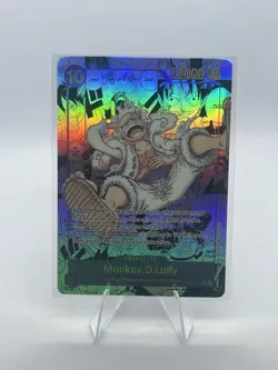 OnePiece Holo Custom Art Collector Card ACG Anime Memorabilia Luffy - PROMO SALE - Image 1