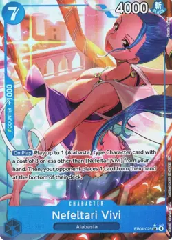 One Piece | Nefeltari Vivi | EB04-025 (OP14) Alt Art (SR) Alternate ENGLISH NM - Image 1