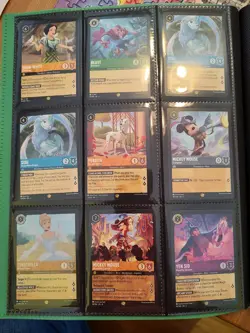 Disney Lorcana Legendary Mixed Card Lot Sets 1-5. - Image 2