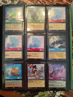 Disney Lorcana Legendary Mixed Card Lot Sets 1-5. - Image 3