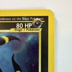 Umbreon 13/75 Neo Discovery Holo MP Pokemon Card 2001 English - Image 4