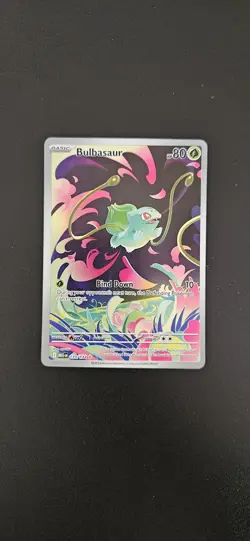 Pokemon Bulbasaur Holo Card 133/132 Me01: Mega Evolution NM Condition - Image 1