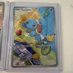 Pokemon TCG First Partner Illustration Collection Series 1 Kanto GEN 1 3x Cards - Image 2