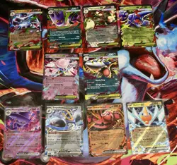 2025 Pokemon Phantasmal Flames 1-94 Master Set HOLOS and REVERSE And EX CARDS NM - Image 2