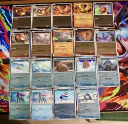2025 Pokemon Phantasmal Flames 1-94 Master Set HOLOS and REVERSE And EX CARDS NM - Image 4