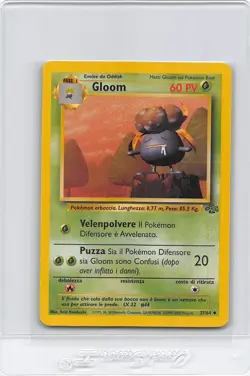 GLOOM 37/64 - ITALIAN - JUNGLE SET - Unlimited - VINTAGE POKEMON CARD - NM - Image 1
