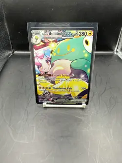 Pokemon TCG Iono's Bellibolt EX Journey Together Ultra Rare Holo Card 183/159 - Image 1