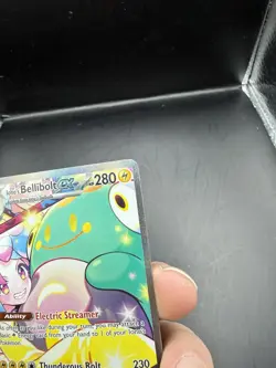 Pokemon TCG Iono's Bellibolt EX Journey Together Ultra Rare Holo Card 183/159 - Image 4