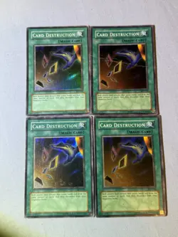 Konami Yu-Gi-Oh! Card Destruction SDY-042 Magic Holo Card Lot of 4 Vintage - Image 2