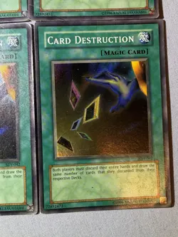 Konami Yu-Gi-Oh! Card Destruction SDY-042 Magic Holo Card Lot of 4 Vintage - Image 3