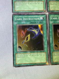 Konami Yu-Gi-Oh! Card Destruction SDY-042 Magic Holo Card Lot of 4 Vintage - Image 4