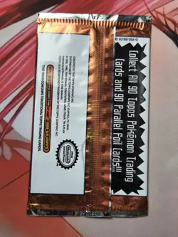 Pokemon - Topps TV Animation Edition EMPTY Wrapper Pack (No Cards) - Image 2