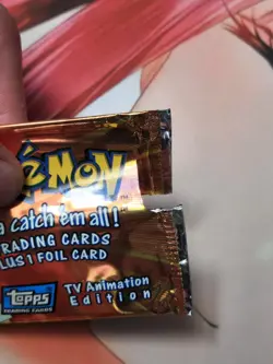 Pokemon - Topps TV Animation Edition EMPTY Wrapper Pack (No Cards) - Image 3