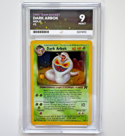 Dark Arbok 2/82 Ace 9 Team Rocket 2000 Vintage Holo Pokemon Card TCG Not PSA - Image 1