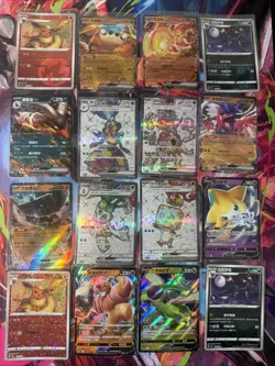 Pokemon 16 Card Lot nm V Max Mega Amazing Ex HOLO Rare Hits Only B12 - Image 1