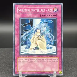 Spiritual Water Art Aoi CRV-EN051 1st Edition Common Yugioh Card - Image 1
