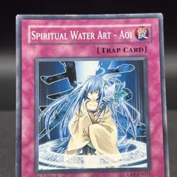 Spiritual Water Art Aoi CRV-EN051 1st Edition Common Yugioh Card - Image 3