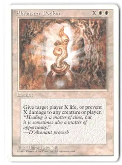 Alabaster Potion HP Normal Fourth Edition MTG - Image 1