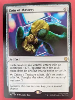MTG, Coin of Mastery [TMNT - 38] - Pack fresh [Normal] - Image 1