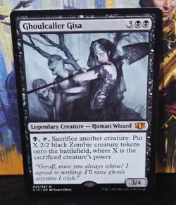 magic the gathering - Ghoulcaller Gisa - Legendary Creature - Human Wizard - Image 1