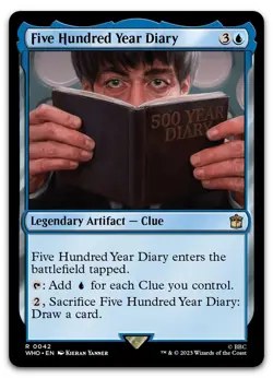 Five Hundred Year Diary #42 (NM) Doctor Who WHO Magic MTG - Image 1