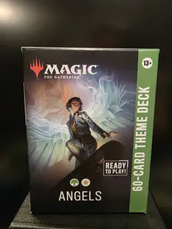 Magic The Gathering Lorwyn Eclipsed Angels Theme Deck - Image 1