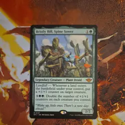 Outlaws of Thunder Junction #157 Bristly Bill, Spine Sower - Image 1