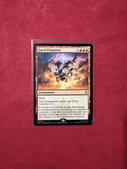 Fated Firepower - Avatar The Last Airbender TLA MTG Magic The Gathering #132 - Image 1