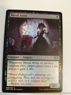 Blood Artist Double Masters 2022 Foil - Image 1