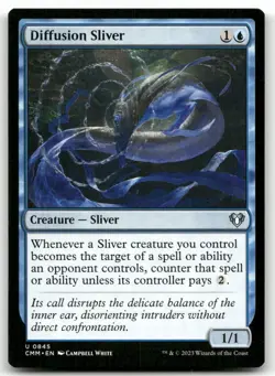 Diffusion Sliver #845 (NM) Commander Masters CMM Magic MTG - Image 1