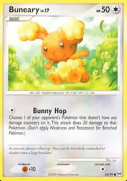 Pokemon - Buneary - 55/99 - Common - Arceus - NM - Image 1