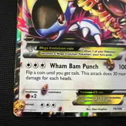 Mega Kangaskhan EX 79/106 Pokemon Flashfire MP - Image 4