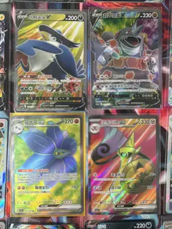 Pokemon 16 Card Lot nm V Max Mega Amazing Ex HOLO Rare Hits Only B14 - Image 2