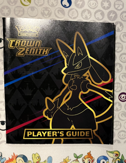 Pokemon TCG Sword & Shield Crown Zenith Players Guide Booklet! Fresh from Box! - Image 1