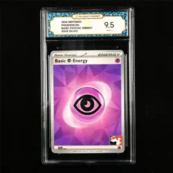 TQG 9.5 MINT+ 2024 Pokemon ENG Basic Psychic Energy #SVE EN 013 - Image 1