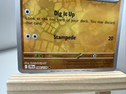 Pokemon Rockruff 084/159 SV09 Journey Together Reverse Holo Common NM 2025 TCG - Image 2