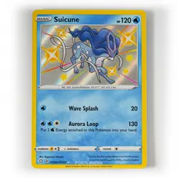 Pokemon - Suicune - SV022/SV122 - SWSH Shining Fates - Shiny Vault Card - Image 1
