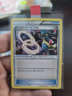 Pokemon Promo Lucario Spirit Link XY211 XY Regular - Image 5