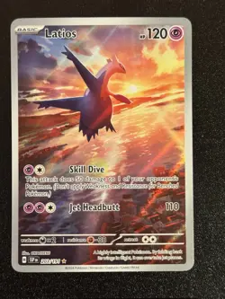 Pokemon Surging Sparks Latios 203/191 Illustration Rare NM - Image 1