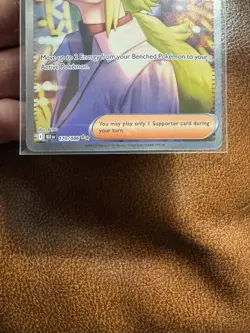 Pokemon TCG N’s Plan 170/086 Sv: Black Bolt Special Illustration Rare Near Mint - Image 5