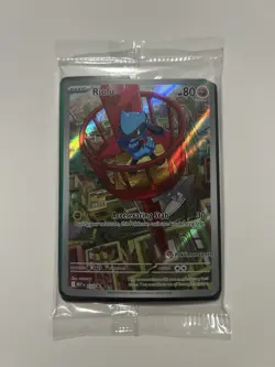 Riolu Promo Illustration Factory Sealed Pokemon Center Exclusive Stamped English - Image 1