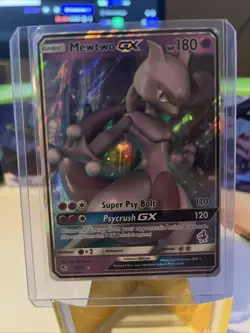 Pokemon TCG Mewtwo GX Battle Academy 31/68 Ultra Rare HP Mewtwo Stamped - Image 1