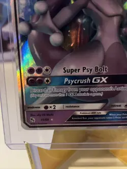 Pokemon TCG Mewtwo GX Battle Academy 31/68 Ultra Rare HP Mewtwo Stamped - Image 3