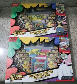 Pokemon TCG Ascended Heroes Premium Poster Collection Set of 2! Factory Sealed - Image 1