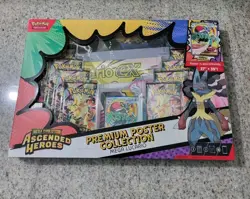 Pokemon TCG Ascended Heroes Premium Poster Collection Set of 2! Factory Sealed - Image 2