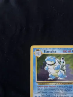 Pokemon TCG Blastoise 2/102 Base Set 1999 WOTC Vintage Holo Rare MP - Image 5