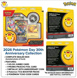 Pokemon TCG: 2026 Pokemon Day Collection Factory Sealed - Image 1